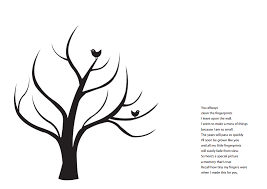 Trae Pdf Google Drev Fingerprint Tree Wedding Fingerprint Tree Kids Poems