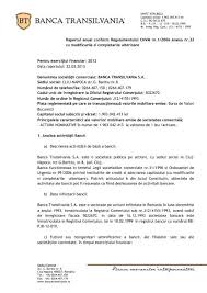 Internet cafe si jocuri b dul copou (statia tramvai super copou sub banca transilvania) iasi deschis non stop tel 0332881601 cele mai noi calculatoare cele mai tari placi video cele mai noi jocuri ambianta vand actiuni la toate sif urile. Raportul Anual Cnvm Banca Transilvania