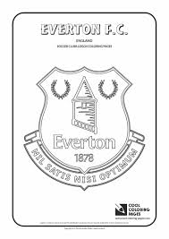 Everton F C Logo Coloring Coloring Page With Everton F C Logo Everton F C Cool Coloring Pages Coloring Pages Color