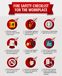 Fire Safety Prevention In The Workplace Checklist Safety Checklist Fire Safety Fire Safety Checklist