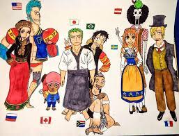 Mugiwara Nationalities By Eve121 On Deviantart