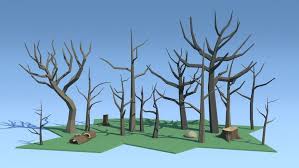 Dead Trees Package Sponsored Sponsored Dead Trees Package In 2020 Cat Design Illustration Spooky Trees Nature
