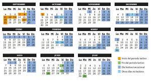Vacaciones Calendario Escolar Del Curso 2017 2018 Festivos Y Lectivos En Madrid