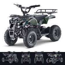 Call them what you will, they still promote the idea that human propelled transport can be both fun and functional. Onemoto Oneatv Design Ex1s Kids 1000w Quad Bike In Army Green