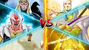 cosmic king thor VS Superman prime/omni God Gogetama VS  Zalama/EldergodDemonbane VS Milkman superman - YouTube