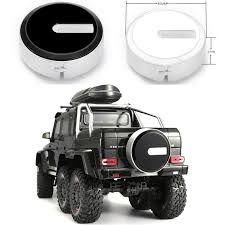 Spare Wheel Tire Cover For Traxxas Trx 4 Benz G500 Trx 6 6x6 G63 Rc Crawler Car Ebay