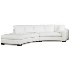 Sold and shipped by costway. Precedent Kylie Curved Sectional Sofa Palette Parlor Modern Design