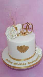 Discover pins about wedding anniversary cakes on pinterest. Pin By Maria On Cake 1 Tier Wedding Anniversary Cakes 50th Wedding Anniversary Cakes Golden Anniversary Cake