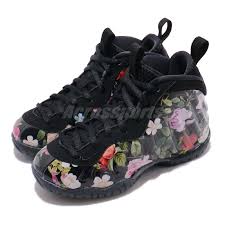 details about nike little posite one prm ps foamposite floral kid preschool shoes at8249 001