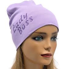 Spring,summer Beanie ,lady Boss in Glitter Font Beanie,one Size Fits  All,warm Hat,gift for Her,warm Beanie,cute Beanie, Head Accessories
