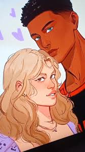 Ryan & Indy 💜✨, Characters belong to @liztomforde.author ✨, ., ., ., ., .,  ., ., ., #art#fanart#trend#creator #arttrend #sketch#therightmove  #liztomforde #liztomfordeauthor #ryanshay #bookgram ...