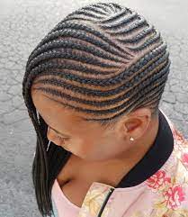 Dynamic Side Swept Cornrows Braids For Black Hair Lemonade Braids Hairstyles Natural Hair Styles