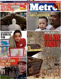 Akhirnya, nemu juga yang short versionnya! Harian Metro Dapatkan Hm 10 Februari 2020