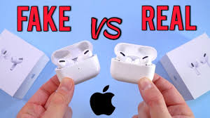 You can compare the design of the airpods in your hand with the listing on the apple website, and if you notice any extra vents, misalignment, or shape differences, you're holding a fake. Fake Vs Real Apple Airpods Pro Buyers Beware 1 1 Clone Youtube