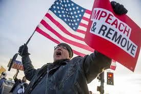 Impeachment synonyms, impeachment pronunciation, impeachment translation, english dictionary definition of published by houghton mifflin harcourt publishing company. California Cheers Trump Impeachment With Some Exceptions Los Angeles Times