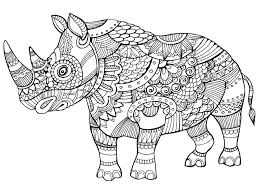 Free printable rhinoceros coloring pages for kids. Rhinoceros Coloring Page Bmo Show