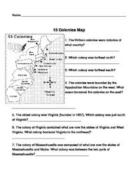 If you paid attention in history class, you might have a shot at a few of these answers. 13 Colonies Quiz Worksheets Teaching Resources Tpt