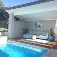 Terrasse Poolhaus Pool Gazebo Outdoor Spaces Backyard Pool