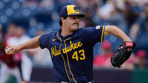Milwaukee Brewers player in action