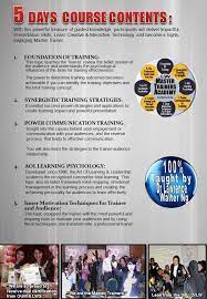 Enables the trainer to use teaching techniques with interactive methods, while creating a positive environment to optimize the learning process. Impressive Motivational Seminar By Awesome Master Trainer Courselawrence Walter Seminars