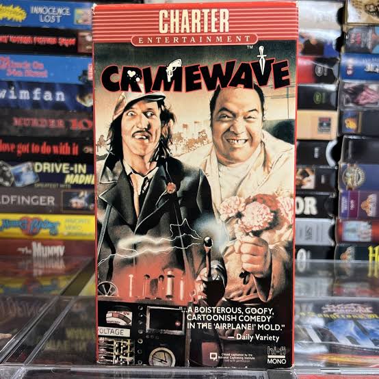 Crimewave 1988 VHS Tested Bruce Campbell Sam Raimi Coen Bros Cult Crime  Comedy