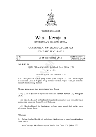 Jika anda di tahun akhir, kena dapatkan contoh cover letter internship. Pdf Warta Kerajaan Government Of Selangor Gazette Published By Authority Kah Hou Hon Academia Edu