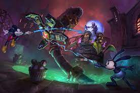 Disney Epic Mickey 2 The Power Of Two Disney Epic Mickey Epic Mickey Disney Concept Art