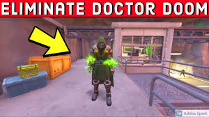 Eliminate Doctor Doom At Doom S Domain Fortnite Chapter 2 Season 4 Week 1 Challenges Youtube