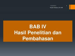 Bab ii landasan teori a. Bab Iv Hasil Penelitian Dan Pembahasan Ppt Download