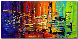 Art Textured Painting Contemporary