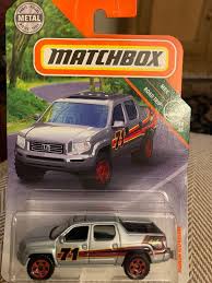 2018 Matchbox 113 Honda Ridgeline Silver 4 Door Truck Mbx Road Trip Ebay Honda Ridgeline Matchbox 4 Door Trucks