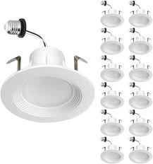 4.7 out of 5 stars. Lepro 12 Pack 8 6w E26 4 Inch Led Recessed Lights 650lm Dimmable Retrofit Downlight Energy Star Ul Etl Listed