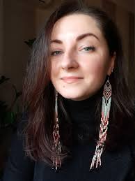 Seed Bead Earrings Rectangle