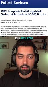 Polizei Sachsen stellt 50,000 Bitcoins sicher