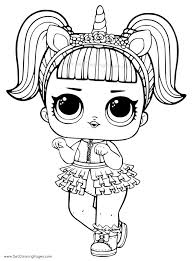 50 unicorn coloring pages to print and color. Get This Lol Surprise Doll Coloring Pages Unicorn Uc75