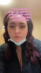 Desperate times call for desperate measures! At least it wasnt a glove  ponytail holder type of night! #nurse #healthcareworker #nursinghumor  #nursinghacks #beautyhacks #esthetician #estheticiantiktok ...