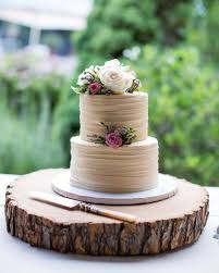 Buttercream Beige Wedding Cake Wedding Cake Simple Elegant Wedding Cake Rustic Simple Wedding Cake