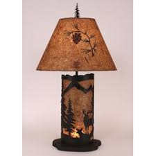 Rustic table lamps can be found with wooden, stone and glass accents. Rustic Lodge Table Lamps You Ll Love In 2021 Wayfair