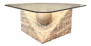 T3521this table set is a mix of style and functionality! 1970s Post Modern Tessellated Stone Magnussen Ponte Coffee Table Chairish