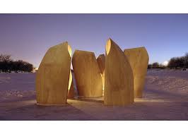 Winnipeg Ice Skating Shelters Mimic Buffalos Bracing Against The Wind Natural Architecture Shelter Design Shelter
