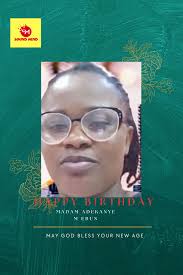 Happy birthday Diana Nyaboke.