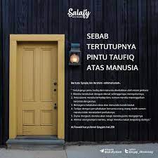 Pin Oleh Muslim Say Di Nasehat Penutup Pintu Kutipan Bijak Sibu