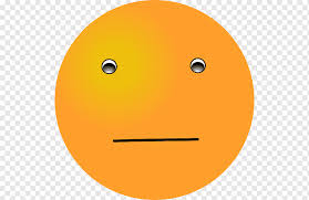 Often used when asking someone for a favor. Smiley Emoticon Face Wink Straight Faced Smiley Angle Face Orange Png Pngwing