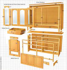 I feel like i collect them like other people would collect figurines. Buffet Hutch Canadian Woodworking Magazine