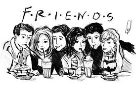 I Love This Show So Much It S So Funny I Decided To Make A Sketch Of It Hope You Like Friends Sketch Friends Episodes Friends Show
