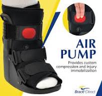 Brace Direct Air Cam Walker Fracture Boot Short – Premium Pneumatic Walking  Boot For Foot And Ankle Recovery