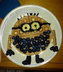 The same porridge can be given to babies under one year too but without cows milk. Minion Waffles Google Search Fun Kids Food Birthday Breakfast Banana Breakfast Recipes