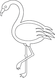 coloriage flamant rose futurama habilitationtrap com centerpieces flamingo coloring page craft color patrons gratuits pour maniques au crochet