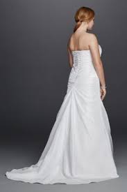 Wholesale affordable wedding dresses, black wedding dress and bridal stores on dhgate.com are fashion and cheap. Plus Size Strapless Side Draped Wedding Dress David S Bridal