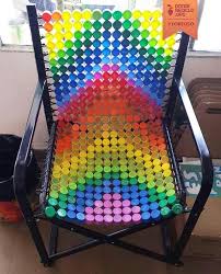 A diy hanging chair can add a lot of personality to a space for much less than it would cost to buy a similar chair from the store. Diy 10 Creative Ways To Reuse Your Bottle Caps Scoop Empire